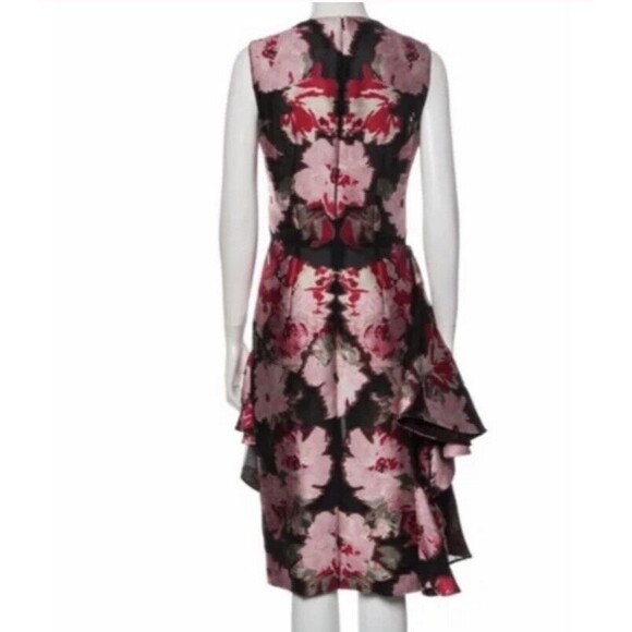 NWT Alexander McQueen Floral Print Dress Size 42 $7700 - Picture 4 of 9